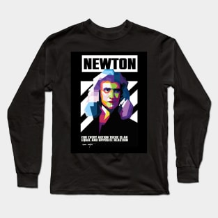 Sir Isaac Newton Long Sleeve T-Shirt